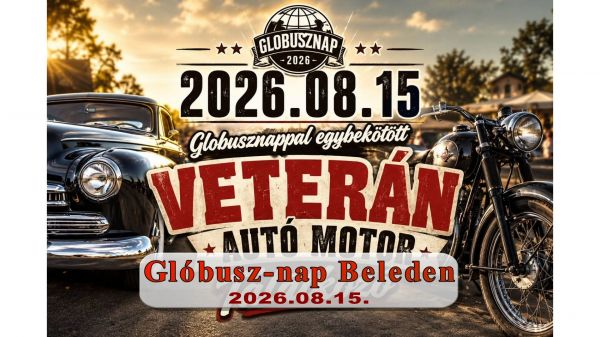 Glóbusz-napot szerveznek augusztus 15-én, szombaton Beleden