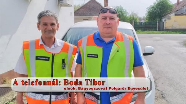 Eredményesen működik a bágyogszováti polgárőrség