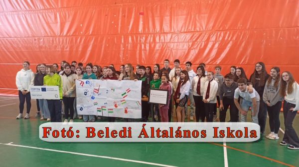 Ausztriából érkezett diákokat láttak vendégül a beledi általános iskolában