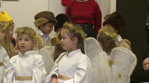 Csornai óvodások karácsonyi műsora