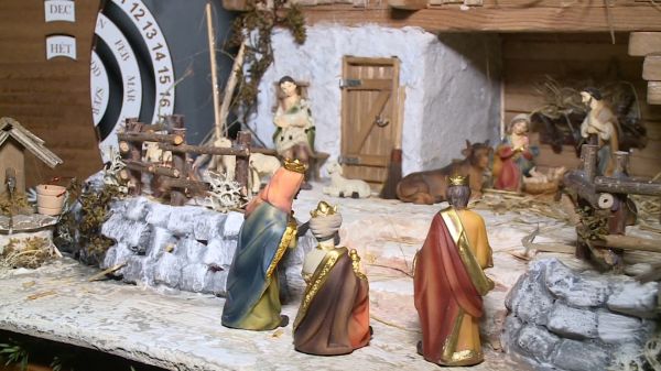 Ausztriából érkezett a betlehem a beledi plébániára