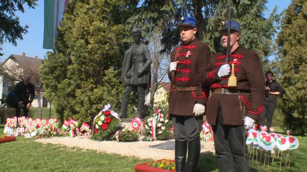 1848/49-es forradalom és szabadságharcra emlékeztek Csornán