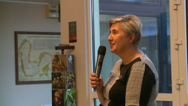 Csornai nyugdíjas akadémia-Vakon is jól lehet élni-Borsodi Erzsébet előadása