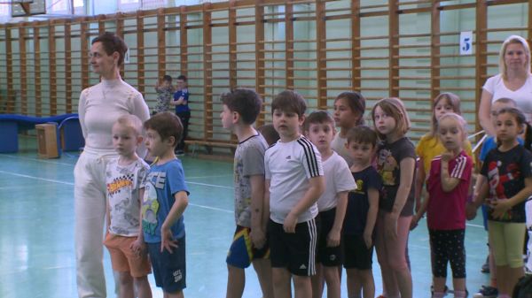 Sportos délelőtt a leendő elsősöknek a csornai Széchenyiben