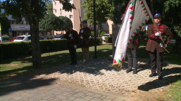 A csornai csatára emlékeztek