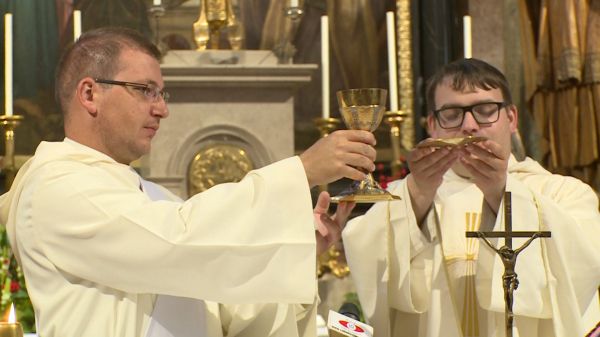Canterbury Szent Ágoston érsekre emlékeztek a Csornai Premontrei Apátságban